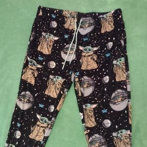 Star Wars baby Yoda designed PJ bottoms